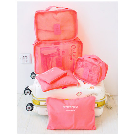 刘涛同款韩国衣服防水旅行收纳袋套装 旅游内衣物收纳包整理袋子