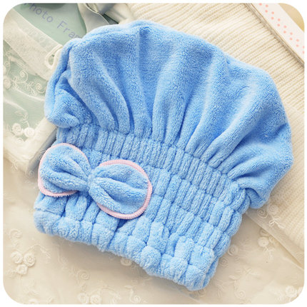 日本加大加厚超强吸水干发帽 擦头发速干包头巾 韩国浴帽干发毛巾