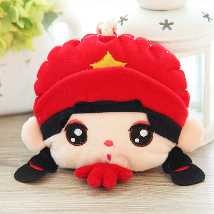 韩版可爱卡通三合一钥匙包结婚礼物婚庆公司活动礼品娃娃