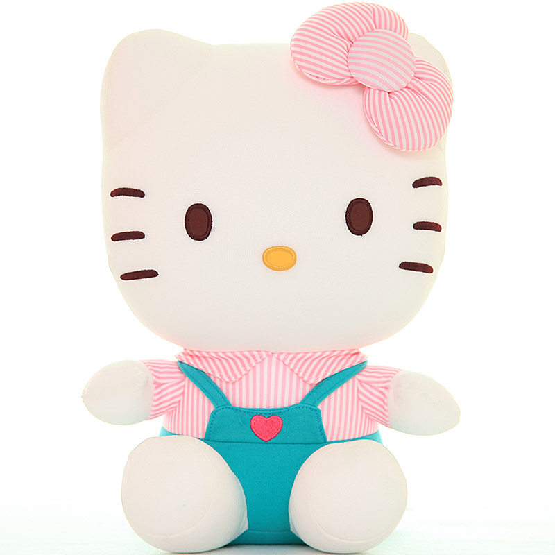 正版hellokitty公仔可爱kt猫咪泡沫粒子玩偶新年礼品生日礼物女生