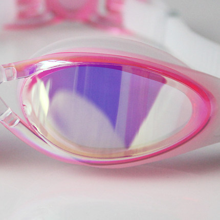 佑游正品 电镀平光泳镜 大框防水防雾游泳眼镜 男/女 包邮