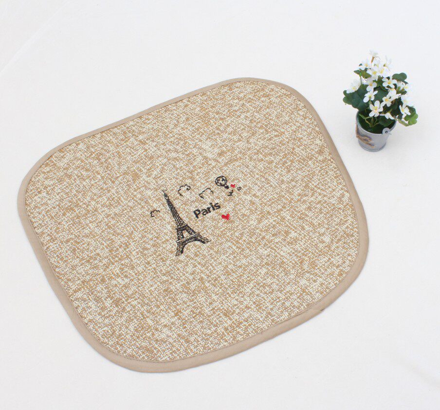 半岛良品 夏季竹炭坐垫 餐椅垫汽车垫 凉垫办公椅垫 电脑椅子垫