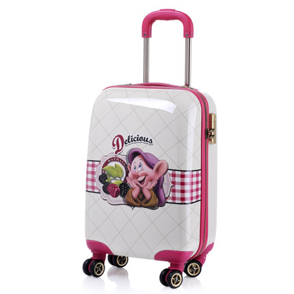 HDC 卡通拉杆箱箱包可爱万向轮旅行箱行李箱20寸登机箱儿童女特价