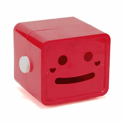 每时美家 欧式创意可爱笑脸纸巾盒 家用厕所卫生间车载卷纸纸巾盒