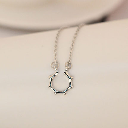 苏心正品 韩版项链 韩版热卖符咒锁骨项链女太阳韩版饰品特价包邮