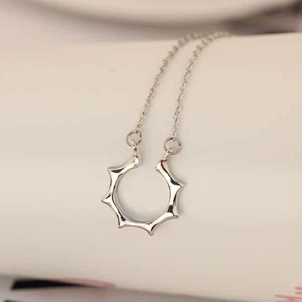 苏心正品 韩版项链 韩版热卖符咒锁骨项链女太阳韩版饰品特价包邮