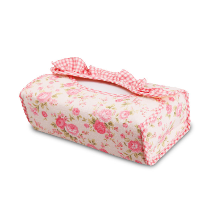 奥特莱芙花语蕾丝 汽车纸巾盒套韩国车用抽纸盒 可爱车内餐巾纸盒