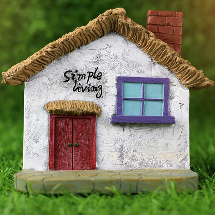 如果创意家居田园小镇外婆的家小生活场景摆件挂件 精美创意礼品