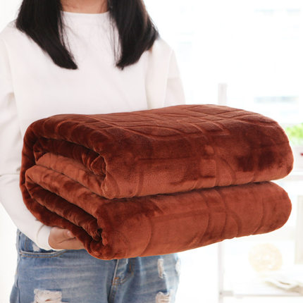 合雨毛毯珊瑚绒毯子冬季加厚保暖法兰绒床单休闲毯空调毯新品特价