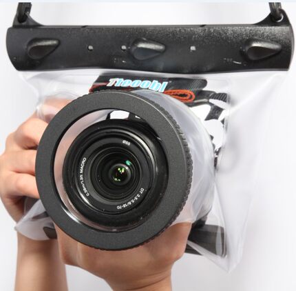 Tteoobl 特比乐GQ-518M/20米高清单反相机防水袋潜水游泳快门调焦