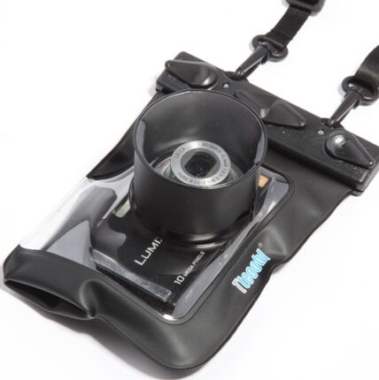 Tteoobl/特比乐T-012C/20米申缩卡片相机防水袋潜水游泳拍凸窗款