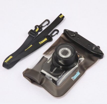 Tteoobl/特比乐T-009C/20米申缩卡片相机防水袋潜水游泳拍有镜窗