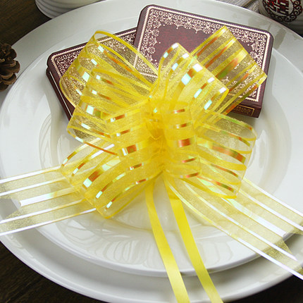 转角爱婚庆用品 结婚车装饰手拉花 车门把手拉花 礼品包装拉花