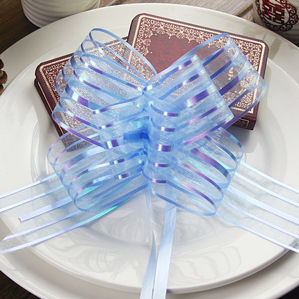 转角爱婚庆用品 结婚车装饰手拉花 车门把手拉花 礼品包装拉花