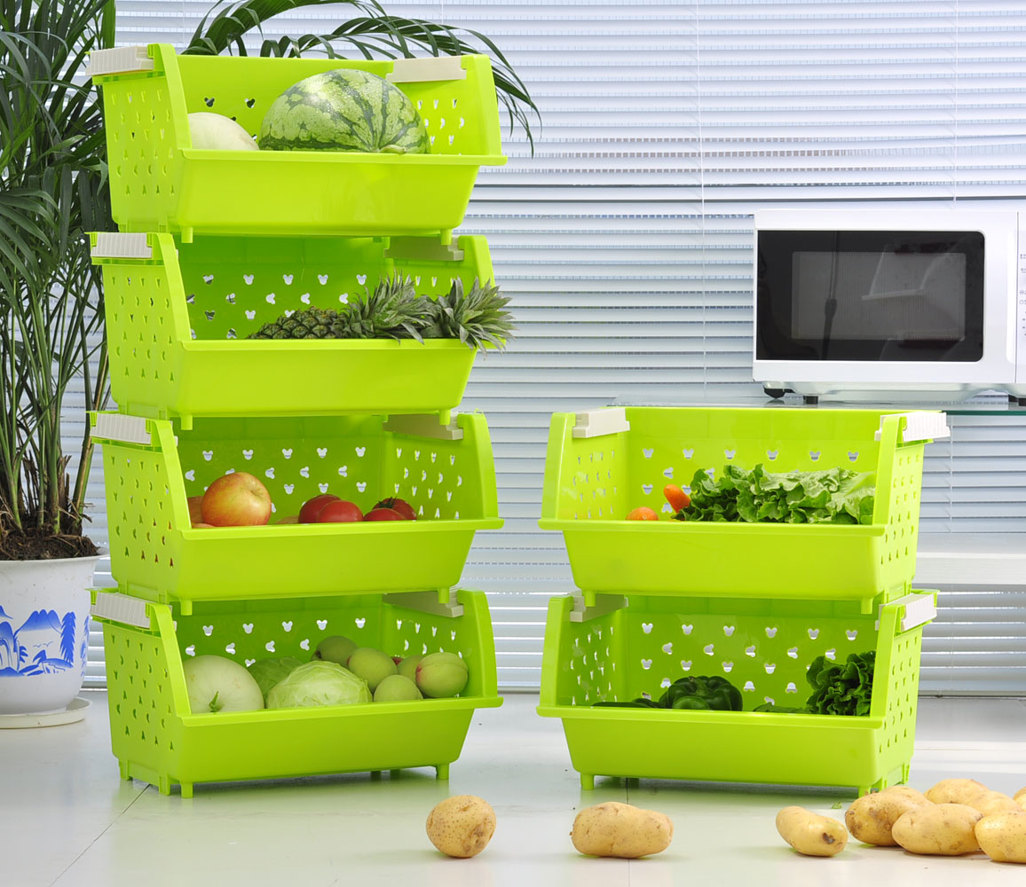этажерка для овощей пластиковая