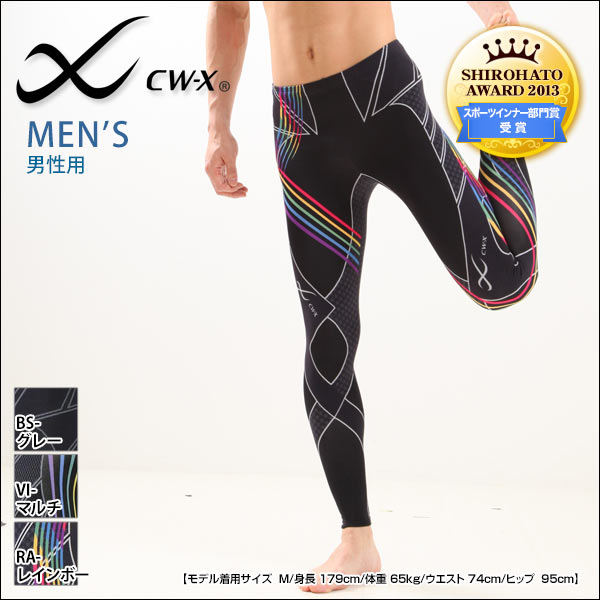 日本直邮 Wacoal华歌尔 CW-X REVOLUTION 男士长款紧身运动裤-tmall.hk天猫国际