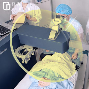 益盾医疗级专用眼科术后金英膜平光镜片防蓝光 防辐射可近视配镜