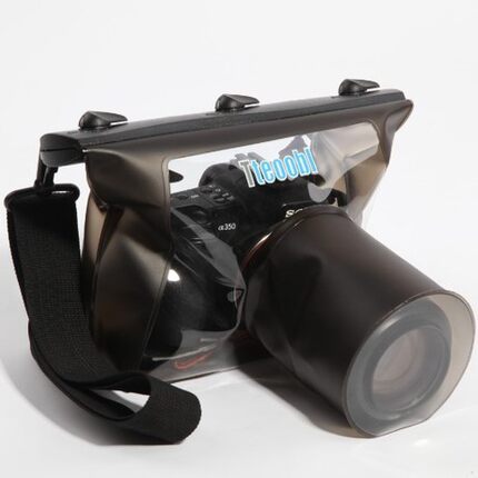 Tteoobl 特比乐T-518L/20米单反相机防水袋潜水游泳专利快门