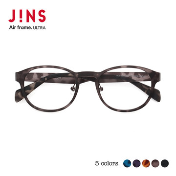 JINS 近视眼镜Air frame ULTRA 极轻量型 可加PC功能 MUF-13A-575