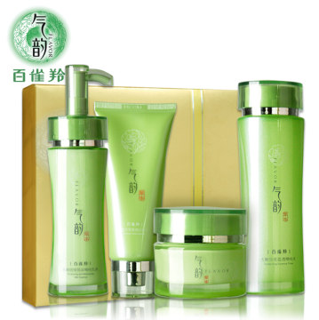 百雀羚水嫩倍现 气韵草本套装包邮 美白补水保湿 专卖店正品