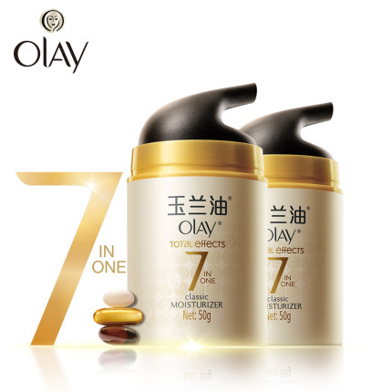 标题优化:Olay玉兰油多效修护保湿面霜50g*2瓶 秋冬滋润保湿补水 紧致保湿