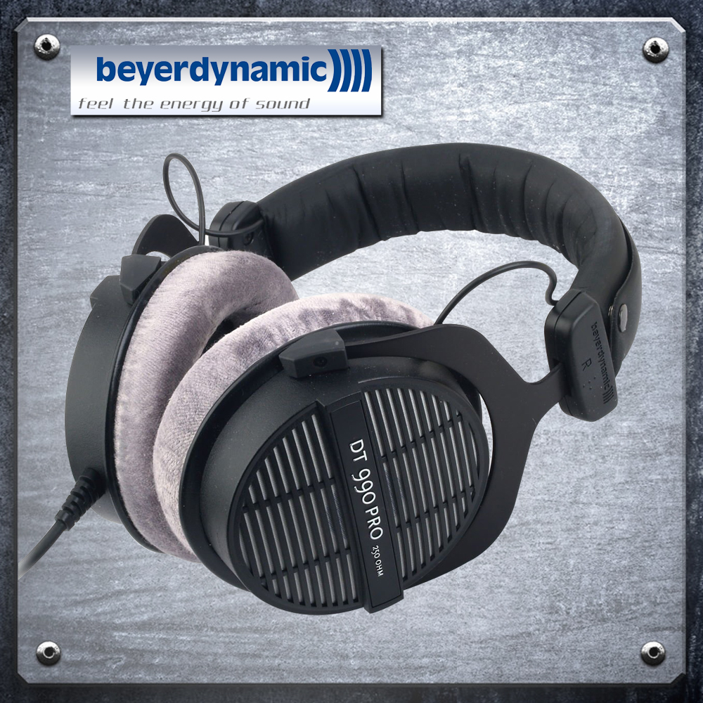 监听耳机Beyerdynamic/拜亚动力 DT990 PRO开放头戴式专业耳机