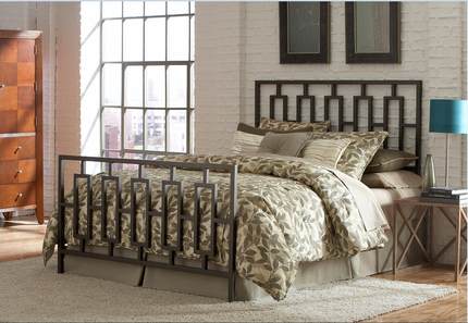 Buy Hr French Industrial Style Wrought Iron Beds Modern