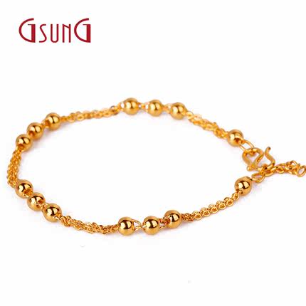 Gold Bracelet Models Las Find Get Quotations Kyrgyzstan Thousands Of Gold Jewelry Las Fashion Au999 Light Bead Bracelet Gift Genuine