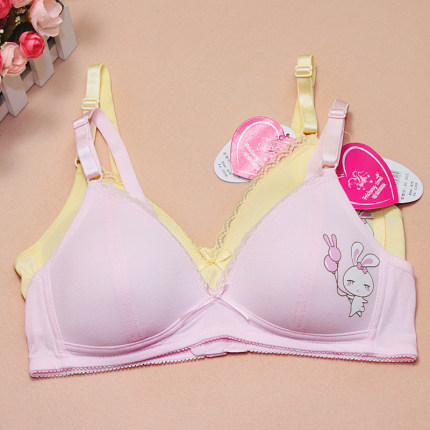 Very Sisters Middle School girls underwear bra clasp sleep after no rims thin section of a light-colored sport summer 316