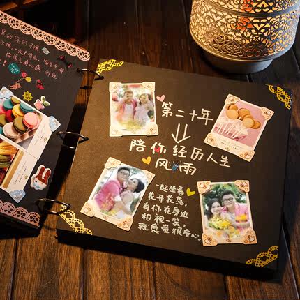 Buy Big 16 Inch Diy Album Album Polaroid Korea Handmade Baby Gift Ideas Couples Families Grow In Cheap Price On Alibaba Com