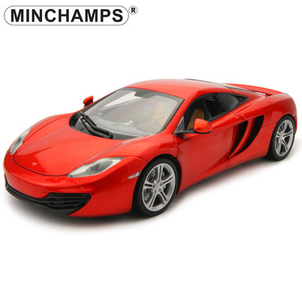 Buy Mini Cut Minichamps 1 18 Mclaren Mp4 12c Supercar Alloy Car Model Simulation In Cheap Price On Alibaba Com