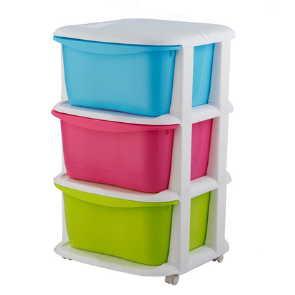 childrens plastic storage units