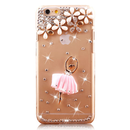 Iphone6 âÂÂâÂÂplus the latest 5.7-inch Apple phone shell diamond shell after 6plus transparent protective cover