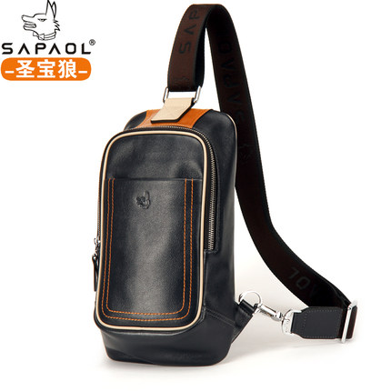 over the shoulder man purse