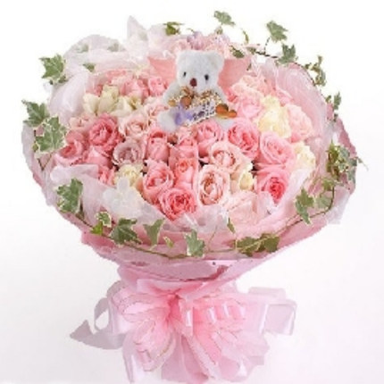 Girlfriend Lover Anniversary Changping , Beijing Chaoyang city of Tieling flower delivery florist delivery rose 99 blending